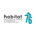 Logo Habitat 76 - Office Public de l'habitat du département de Seine-Maritime